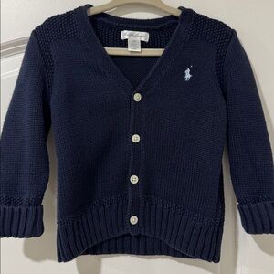 Ralph Lauren Deep Blue Knit Sweater